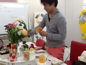 フラワーショップカラー研修15415①jpg_コピー