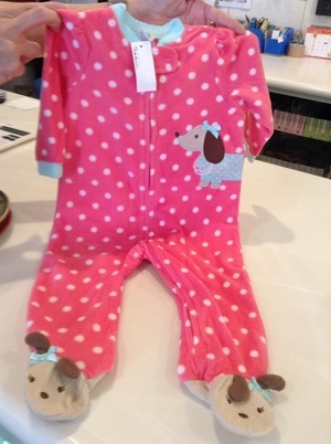 カラーアナリスト卒業生への出産お祝い