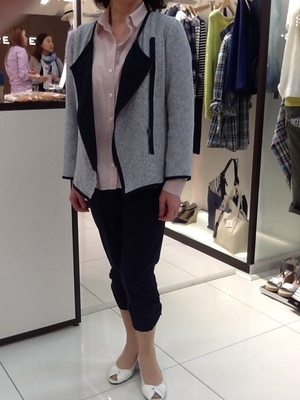 プロフィール写真用カラーコーディネート・ビフォー