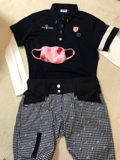 友人マスクコーデ3