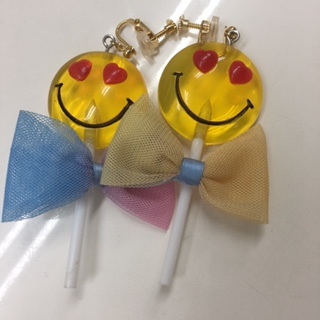 ニコちゃんイヤリング