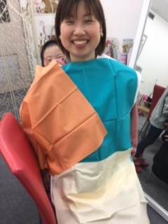 パーソナルカラー親子診断3