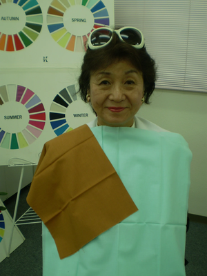 パーソナルカラー診断1106③