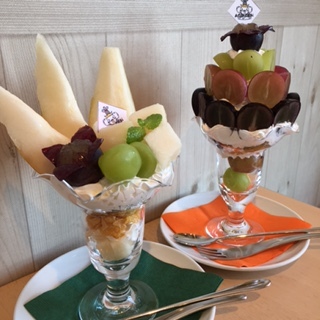 シャシンマスカットパフェ1