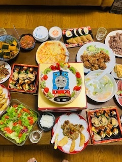 1歳のバースデーパーティ