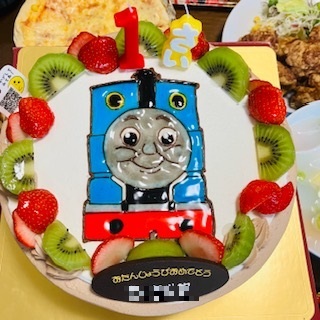 バースデーケーキトーマス