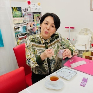 カラーアナリス養成講座受講生とお茶①