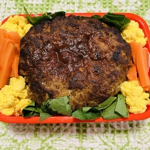 3分5分で作る3色弁当①