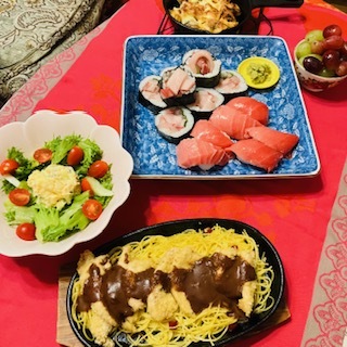 80歳傘寿を祝うカラー③