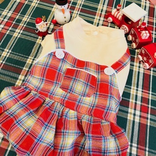 愛犬のドレスコードはクリスマスカラー①2023.12